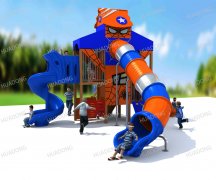 PE板系列户外滑梯	HD-HPE0