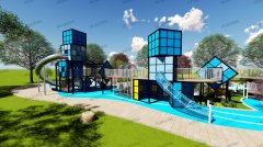 金沙990社区儿童游乐设备