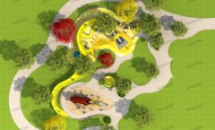 金沙990社区儿童游乐设备