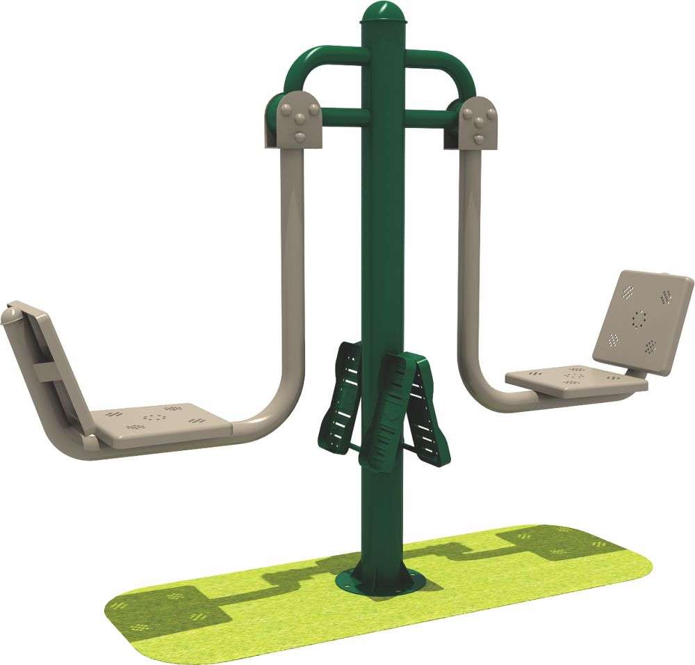 金沙990健身器材 限位双人坐