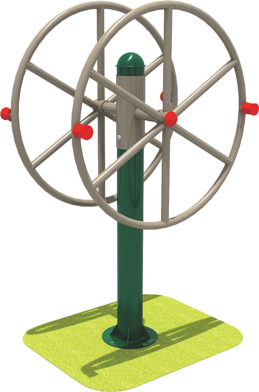 金沙990健身器材 旋转风轮