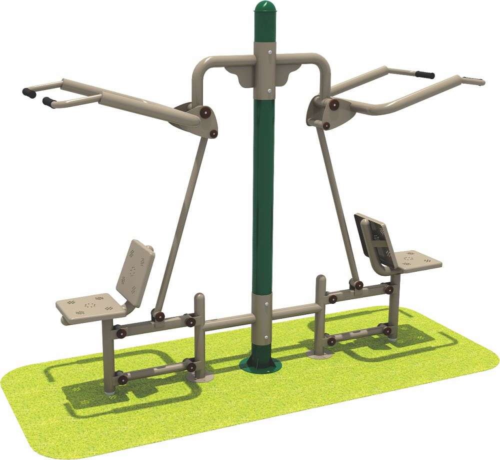 金沙990健身器材 双人坐拉器