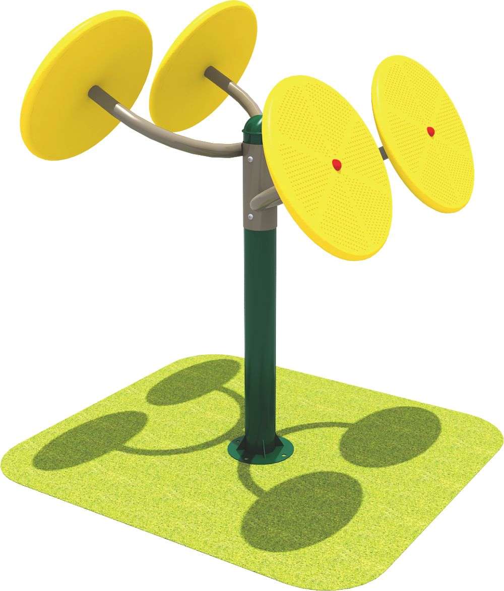 金沙990健身器材 双位塑料推