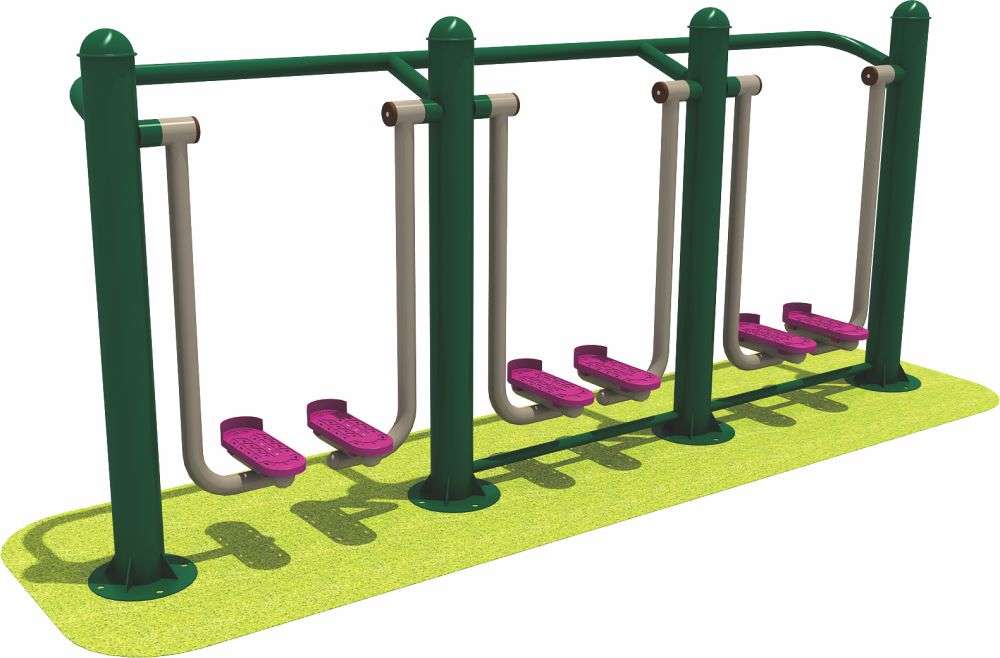金沙990健身器材 三人漫步机